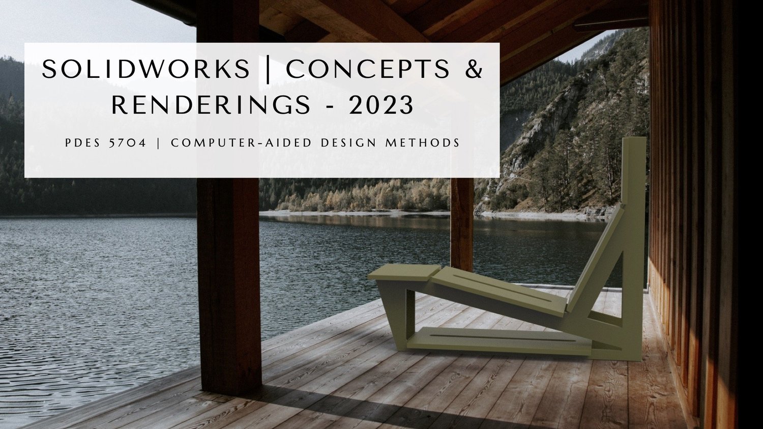 SOLIDWORKS CONCEPTS & RENDERINGS - 2023 — slide 1