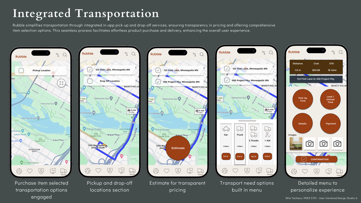 UX / UI Design | Rubble — slide 19