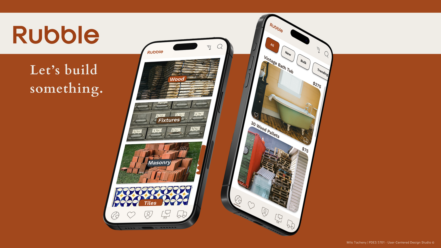 UX / UI Design | Rubble — slide 20